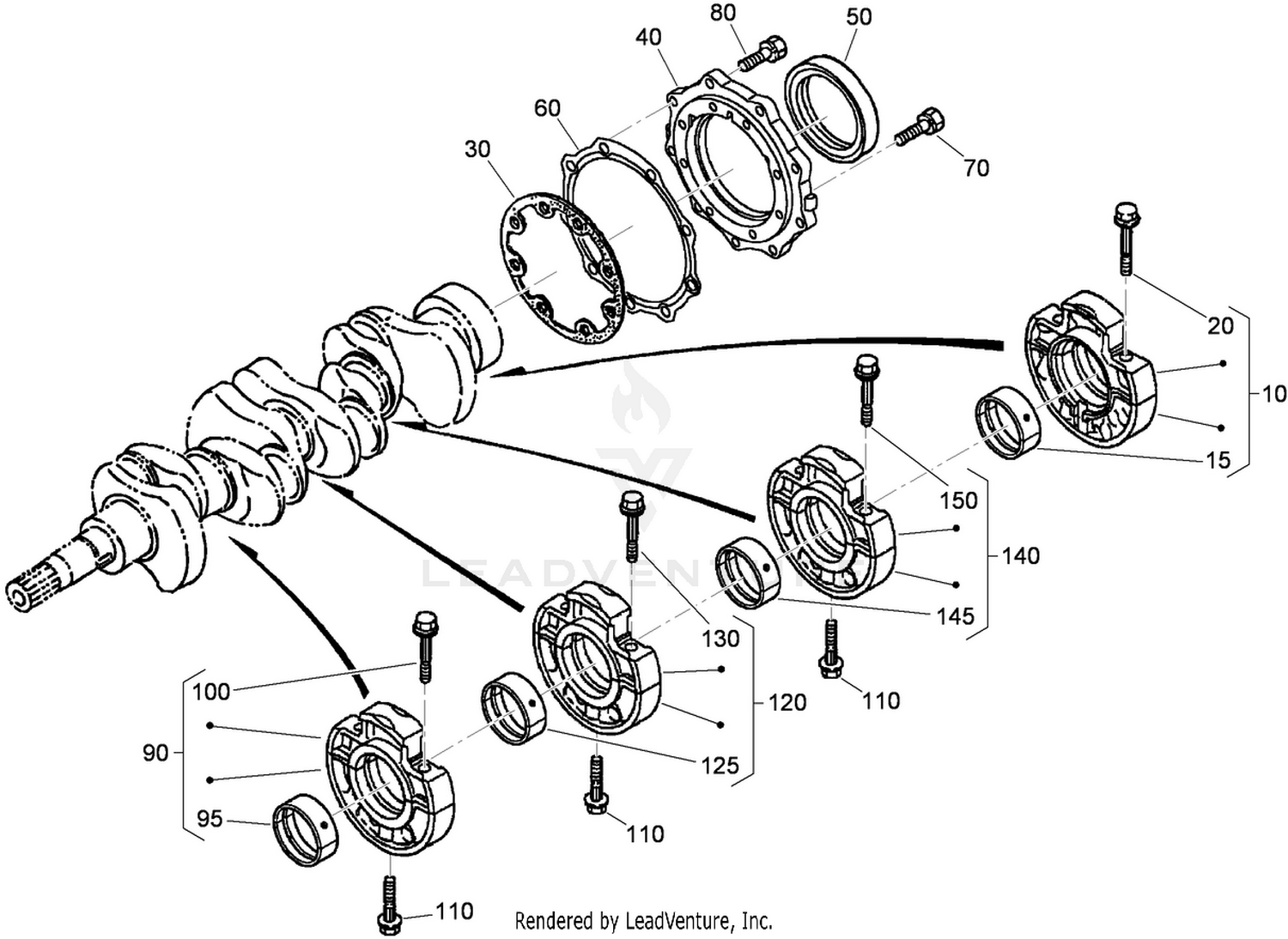 Main Bearing Case Assembly