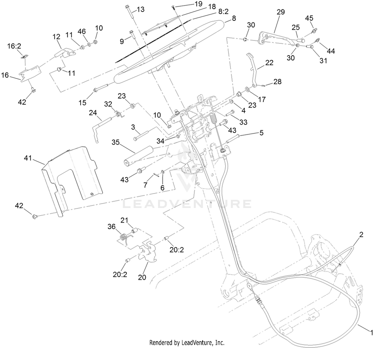 Upper Handle Assembly