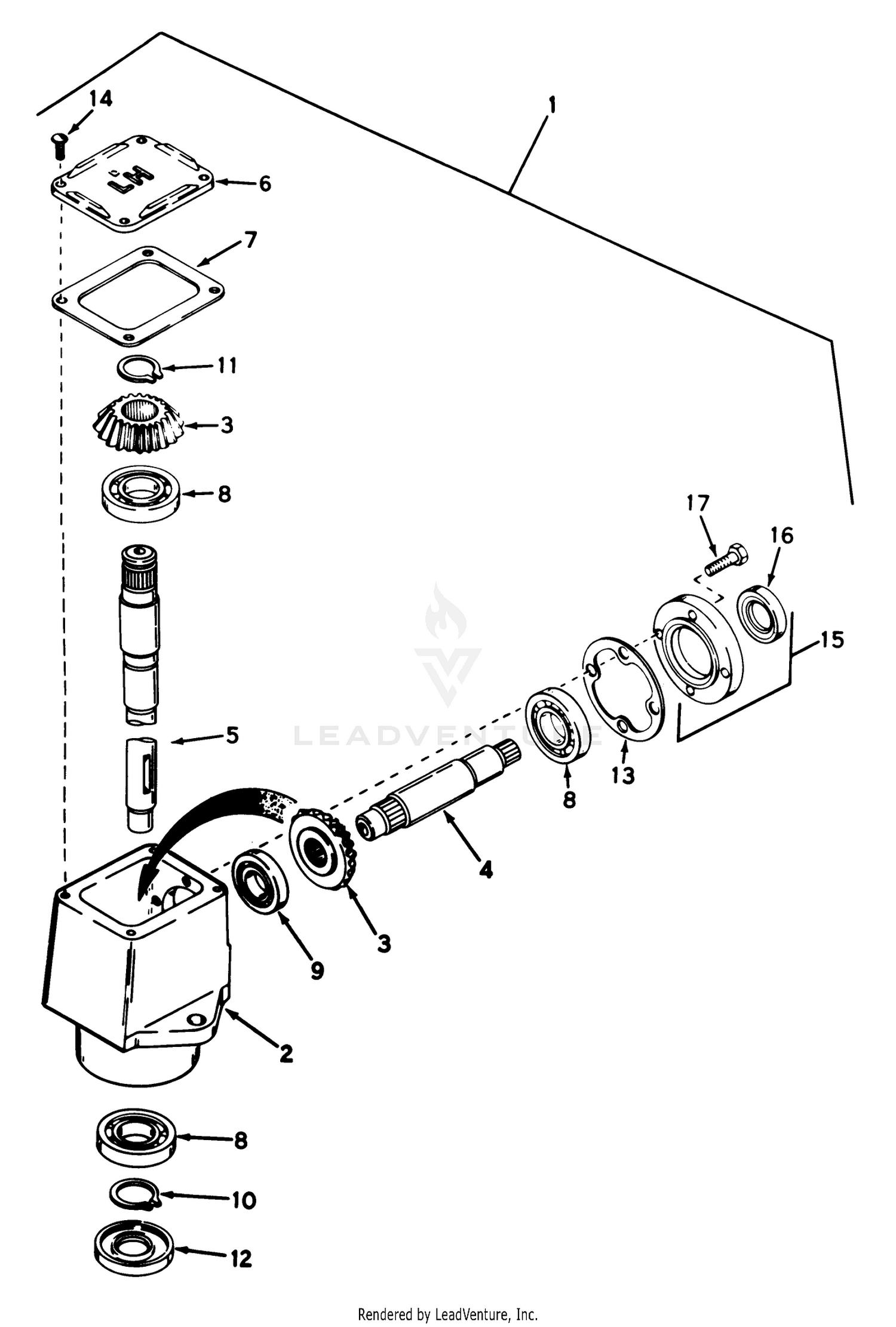 Grass Collection System Model No. 30751  30576 (optional) (continued) Gear Box Assembly Model No. 4398-P91