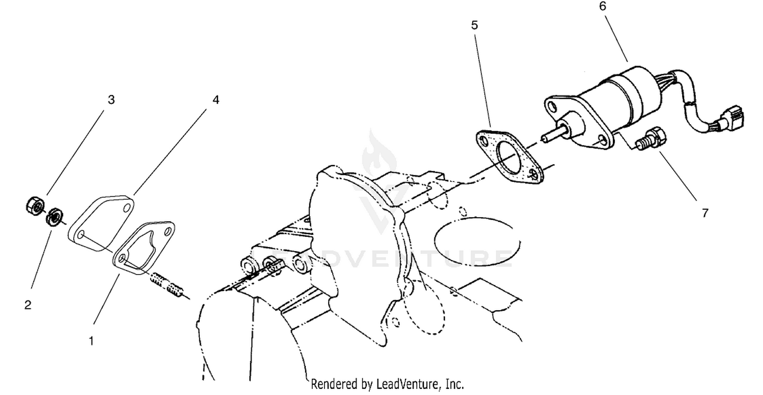 Stop Solenoid and Fuel Pump Assembly