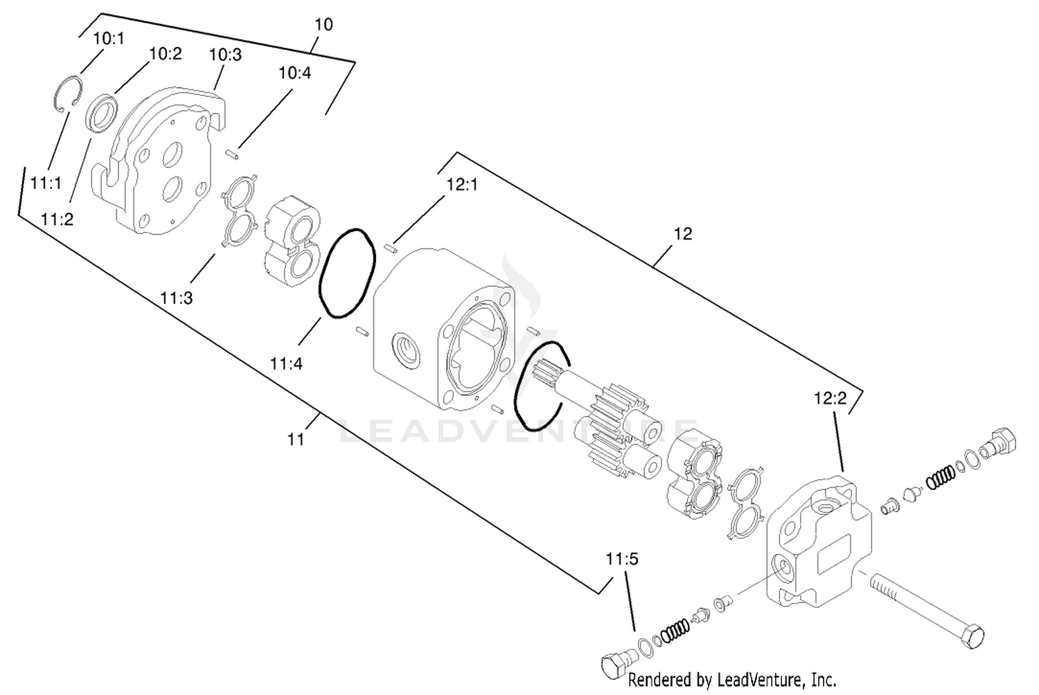 Hydraulic Motor Assembly No. 98-9999