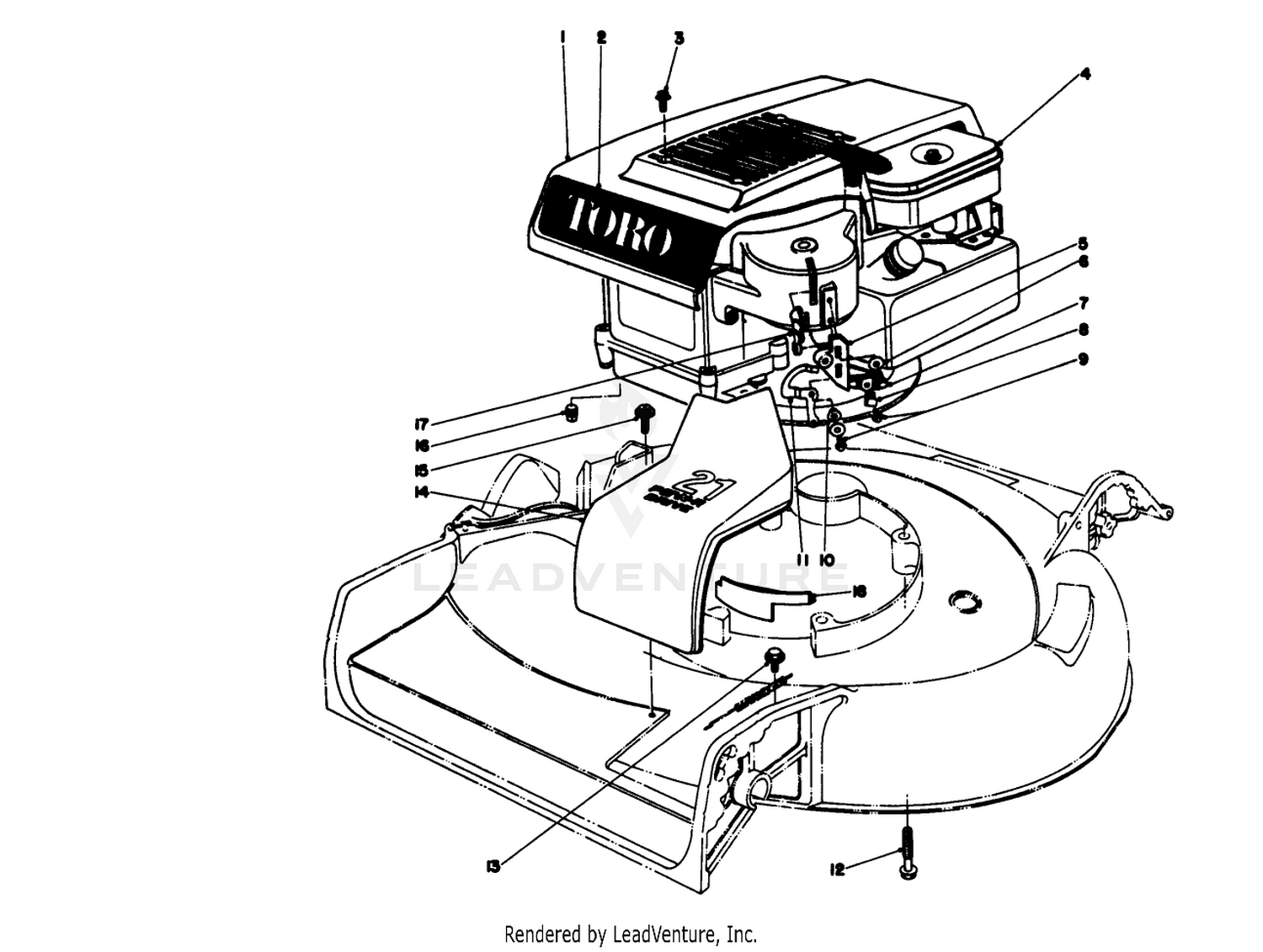 Engine Assembly Model 16264