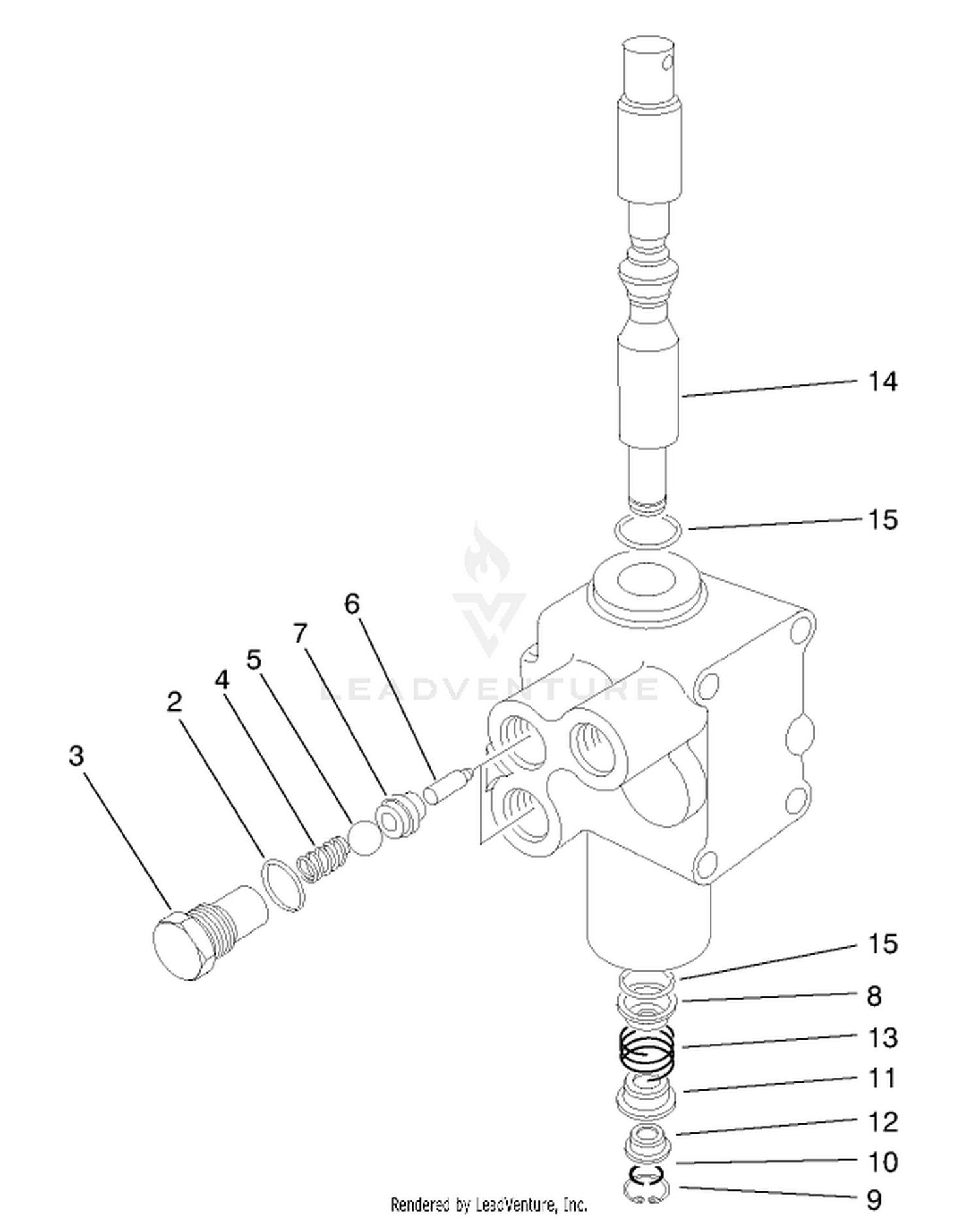 Valve Assembly No. 43-1710-01