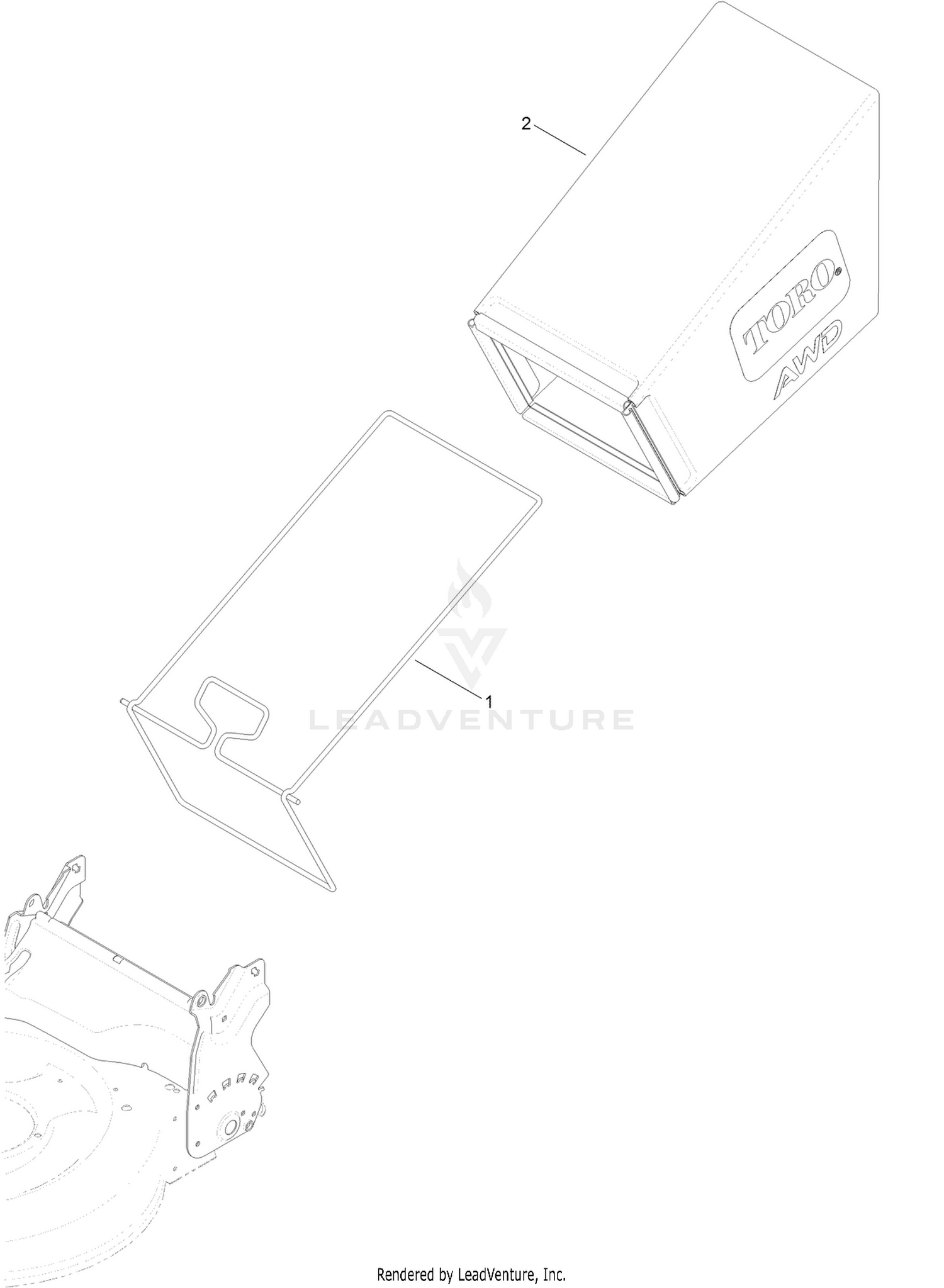 Rear Bag Assembly