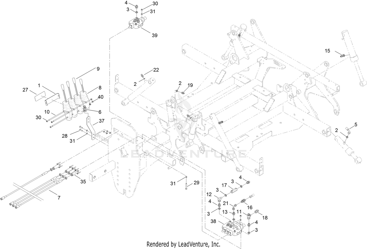 Hydraulic Lift Assembly