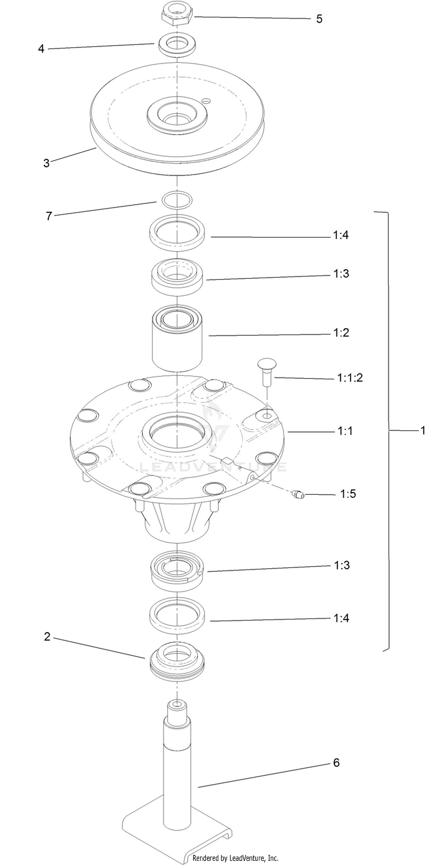 Spindle Assembly No. 138-4514
