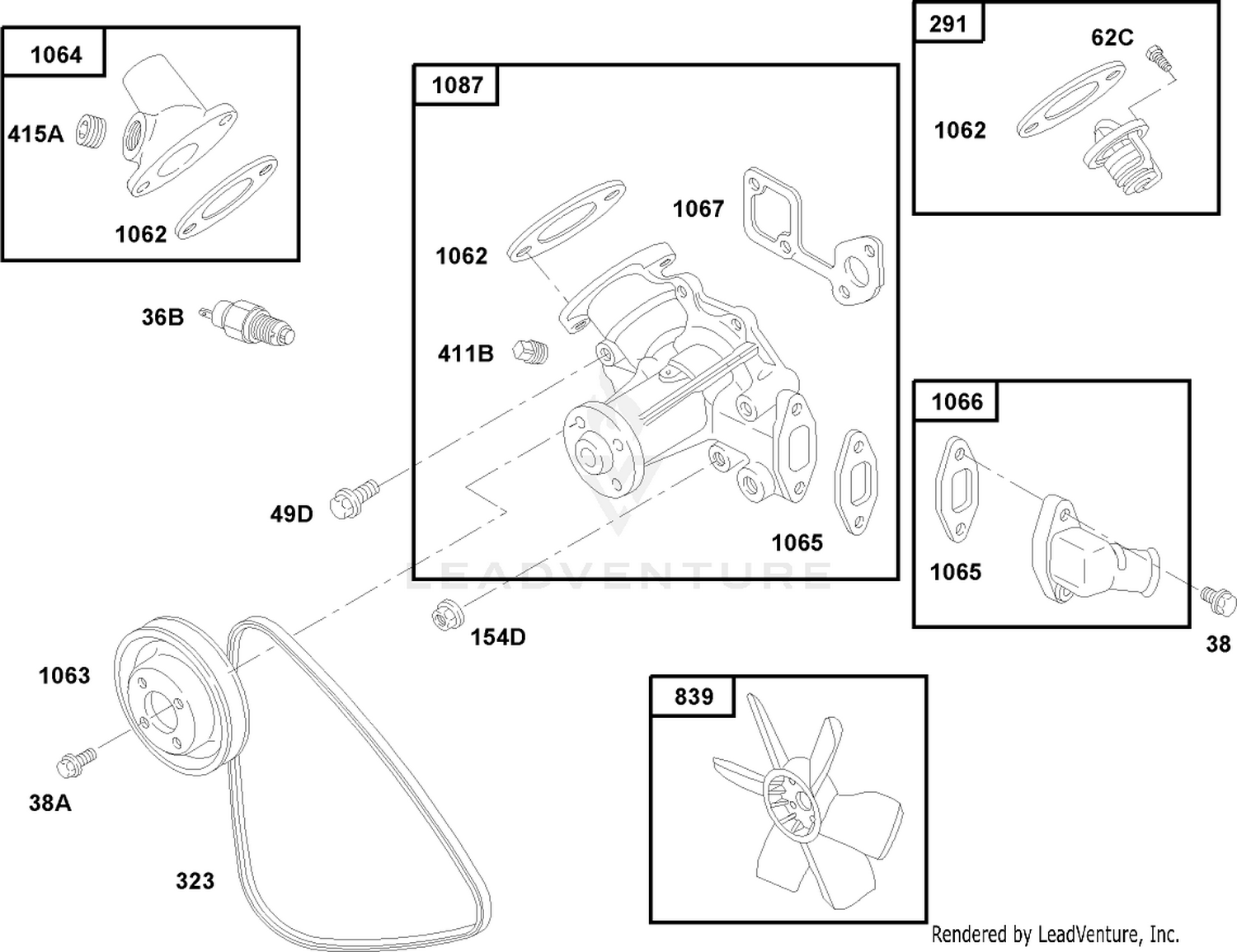 Water Pump Assembly