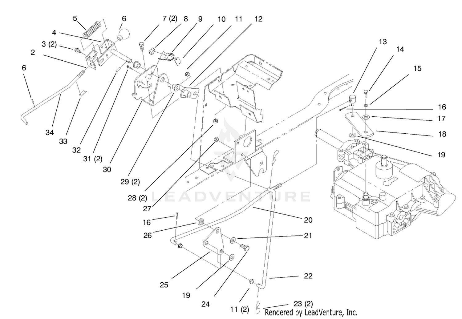 Gear Shift Linkage
