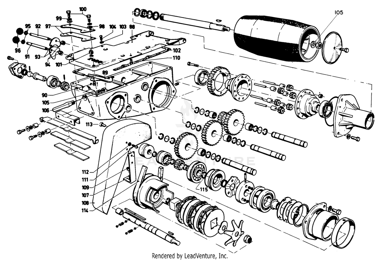 Transmission Case Assembly (continued) 2