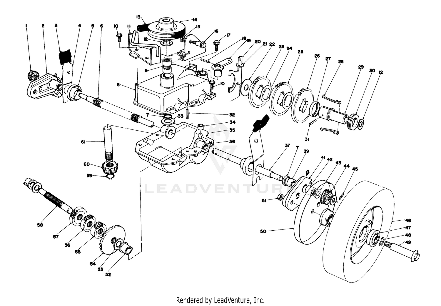 Gear Case Assembly