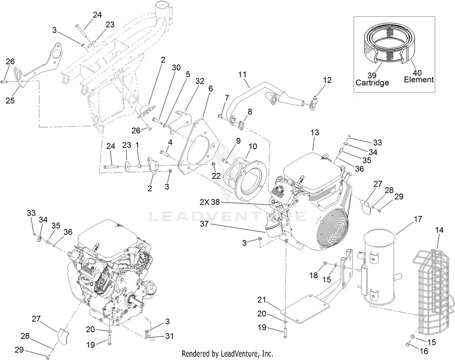 Engine Installation Assembly