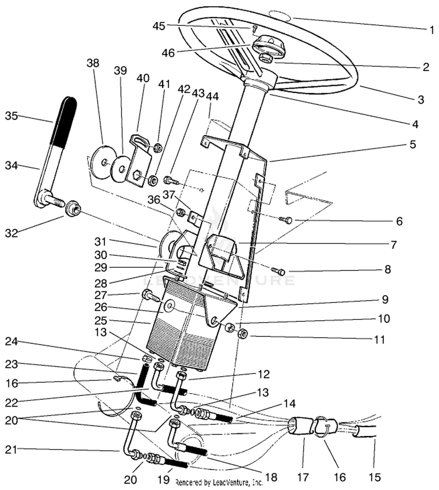 Power Steering Assembly