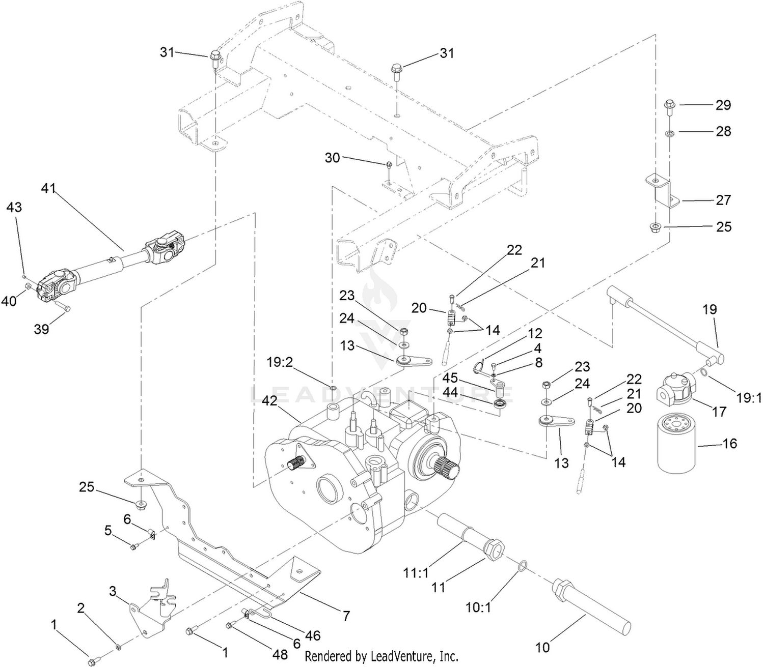 Transaxle Installation Assembly