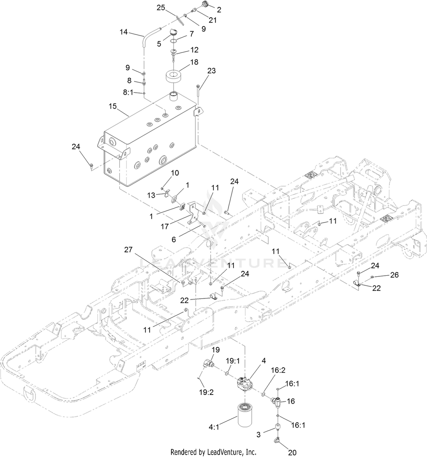 Hydraulic Tank Assembly