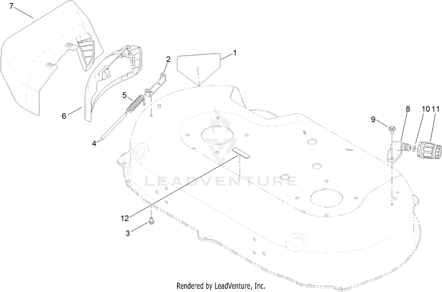 Side Discharge Chute Assembly