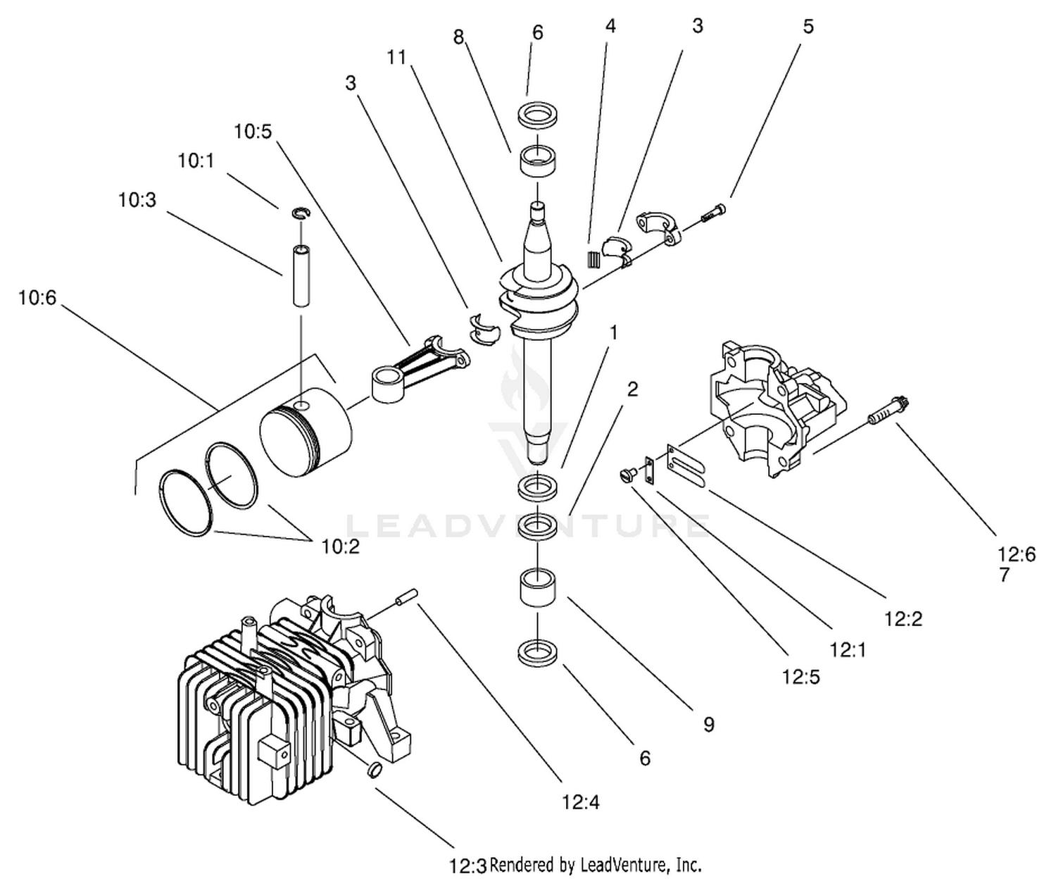 Short Block Assembly No. 93-4349