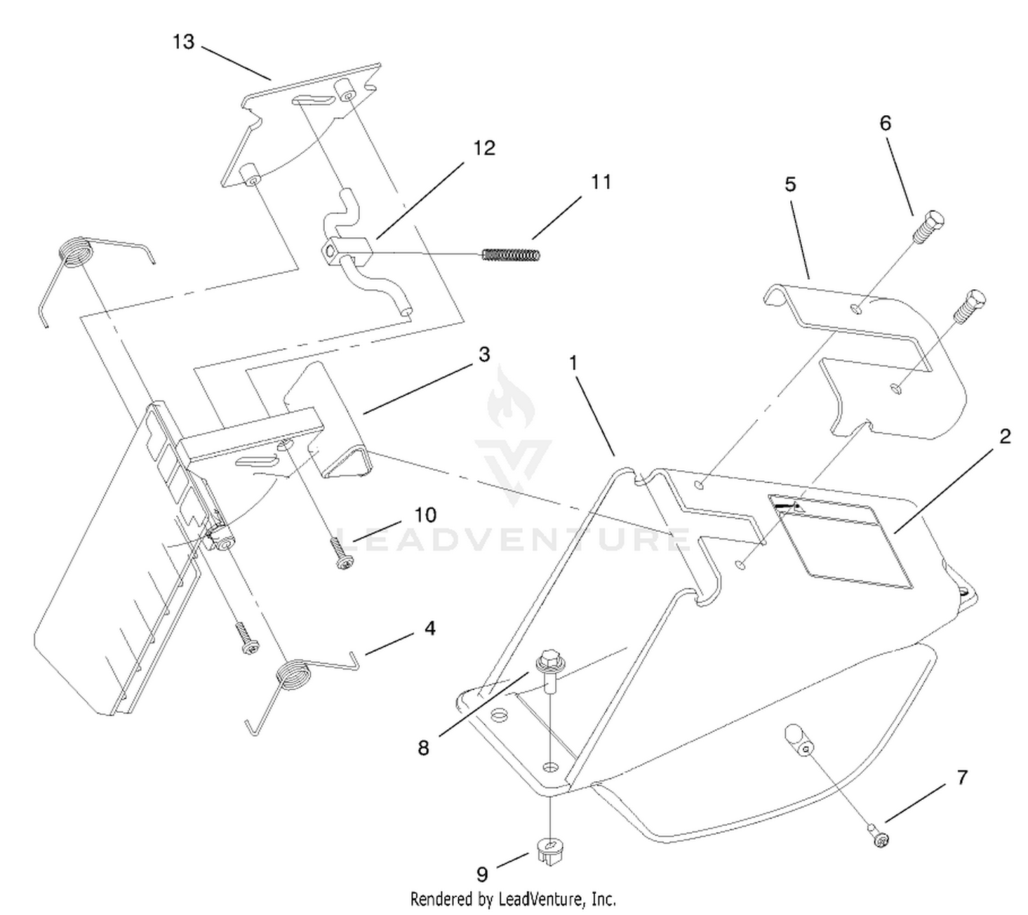 Discharge Chute Assembly