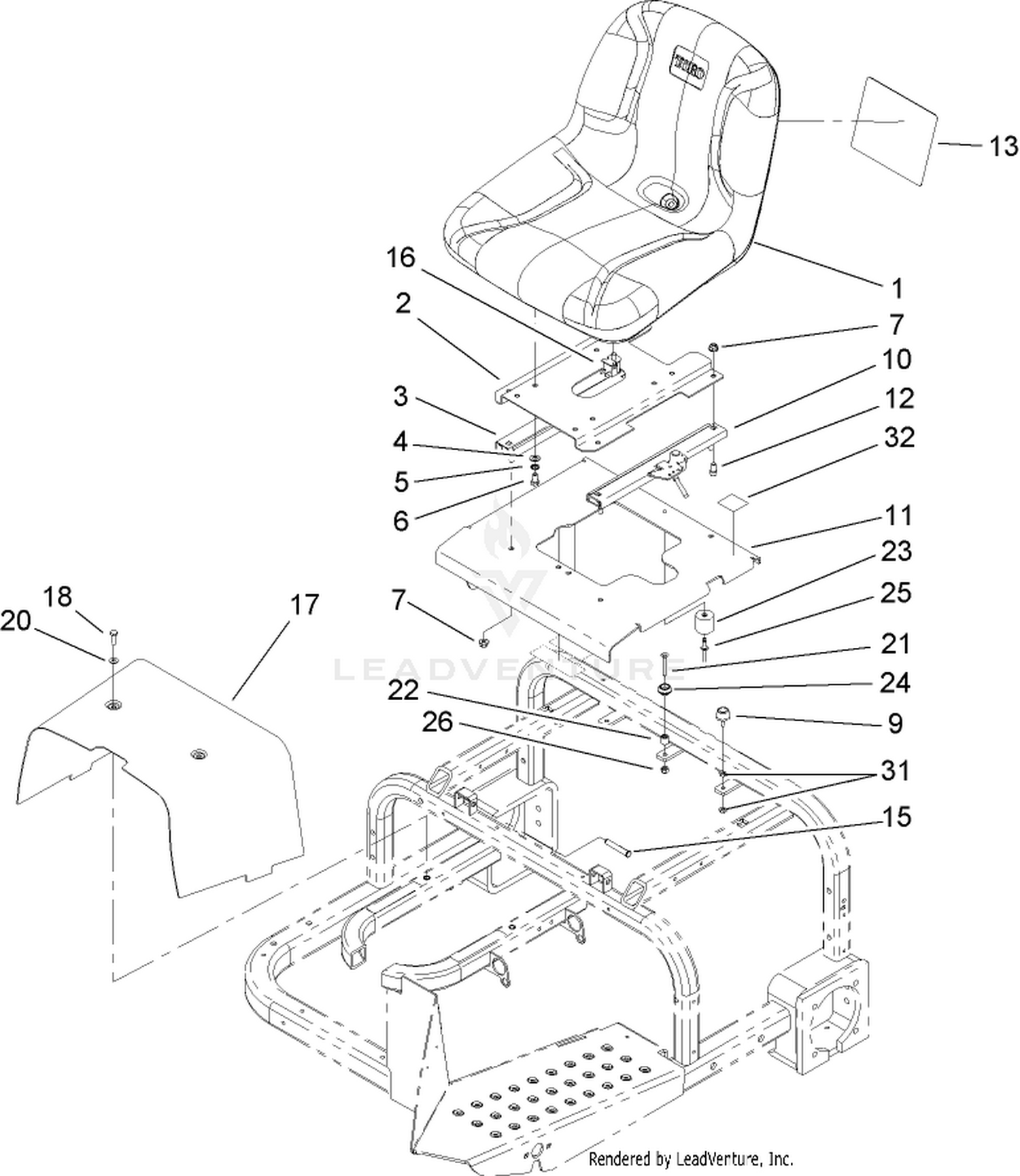 Seat and Shroud Assembly
