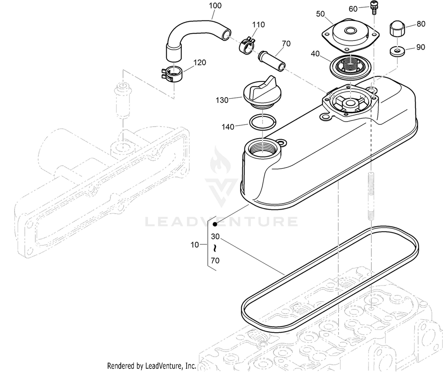 Cylinder Head Cover Assembly