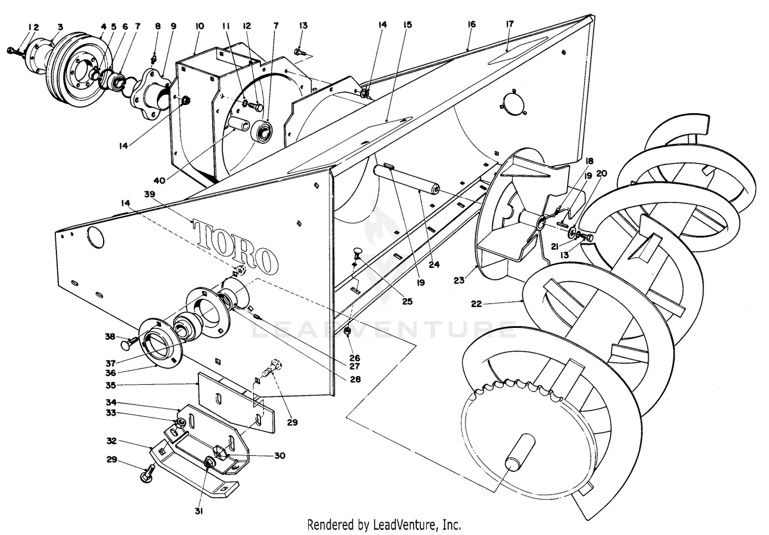 48" Snowthrower Model No. 30570 (optional)
