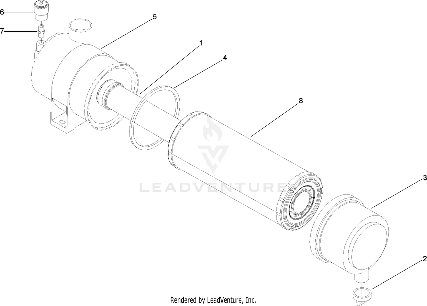 Air Cleaner Assembly No. 114-7630