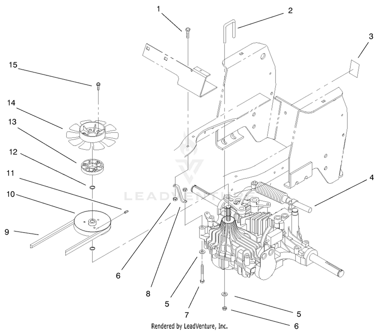 Hydro Transaxle Assembly