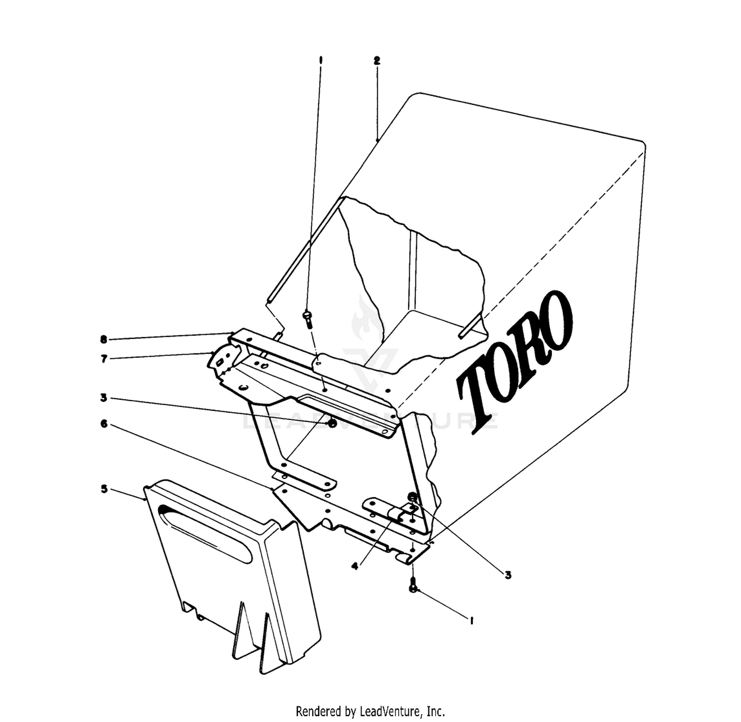 Grass Bag Assembly