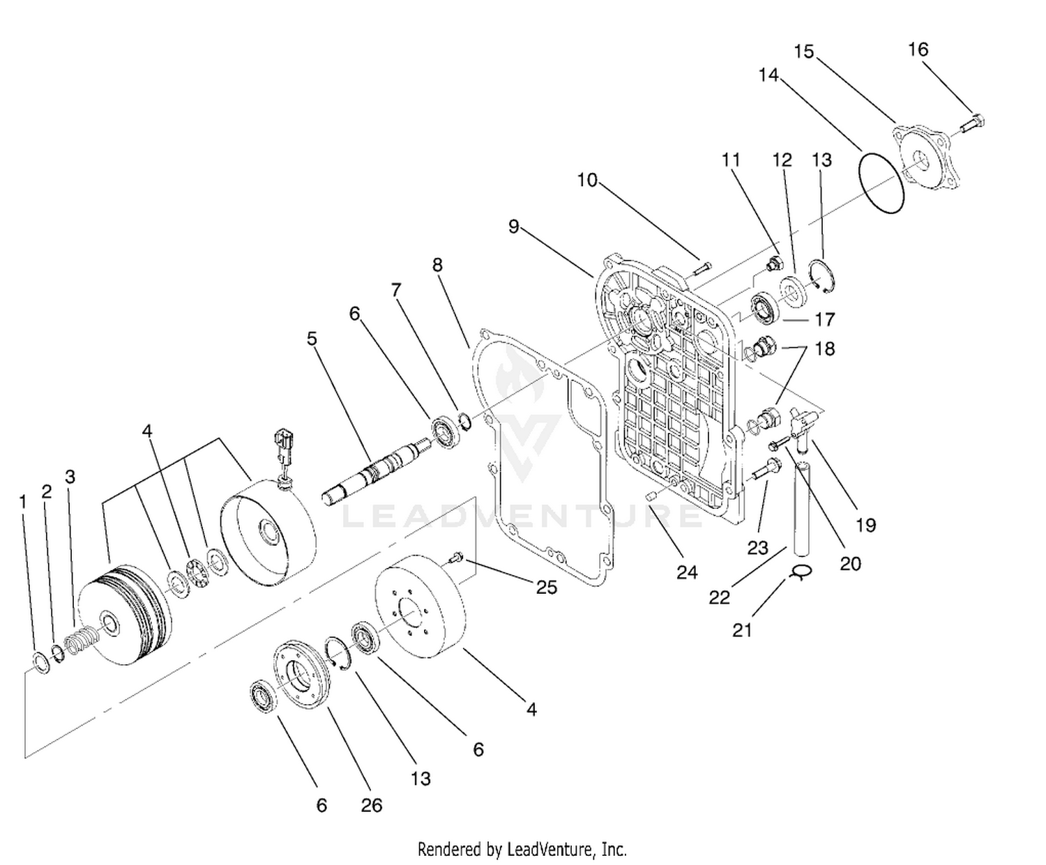Front Axle Cover Assembly