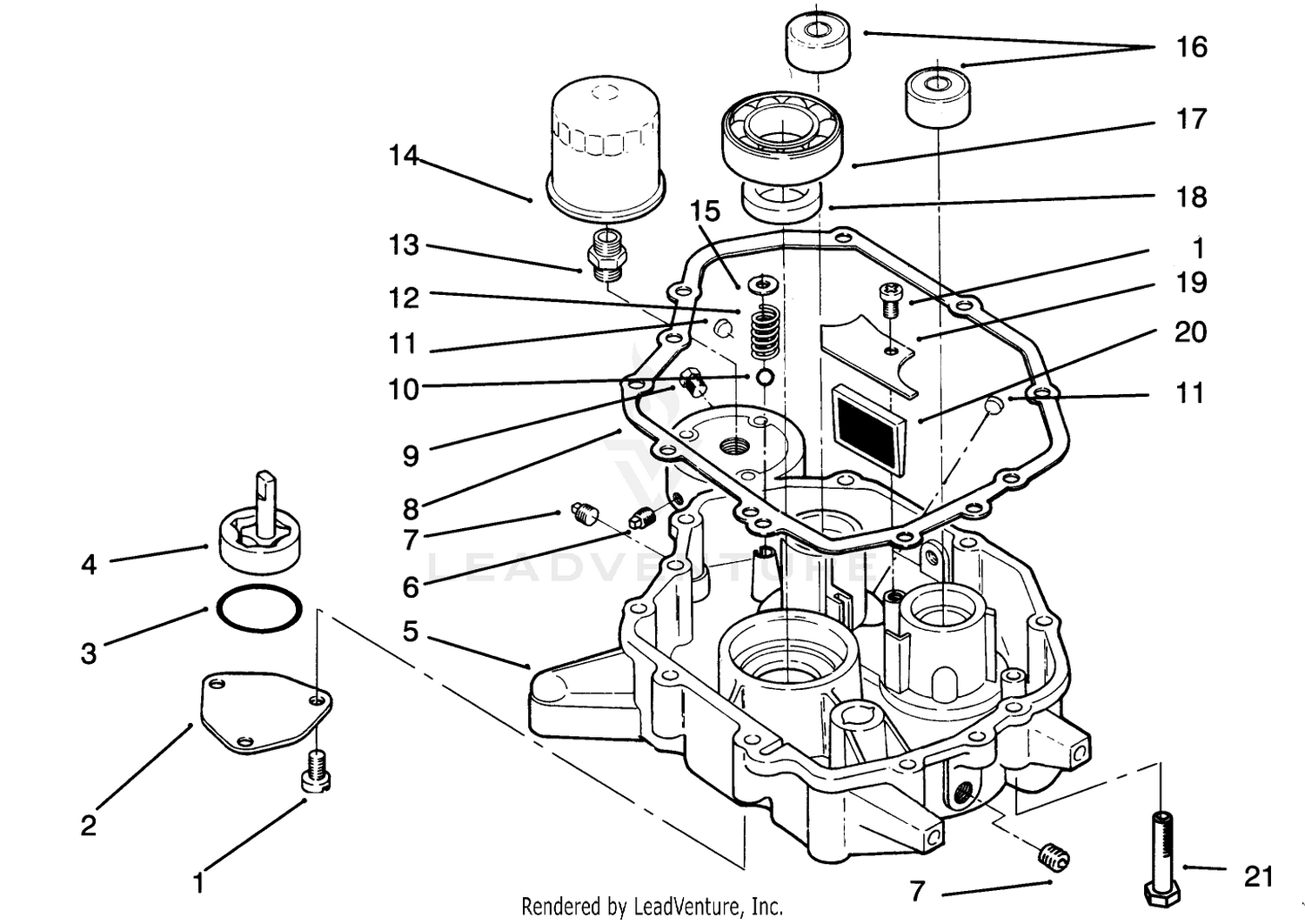 Oil Base  Pump Assembly