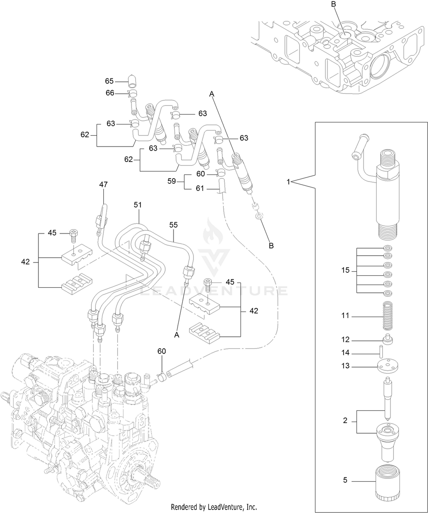 Fuel Injection Valve Assembly
