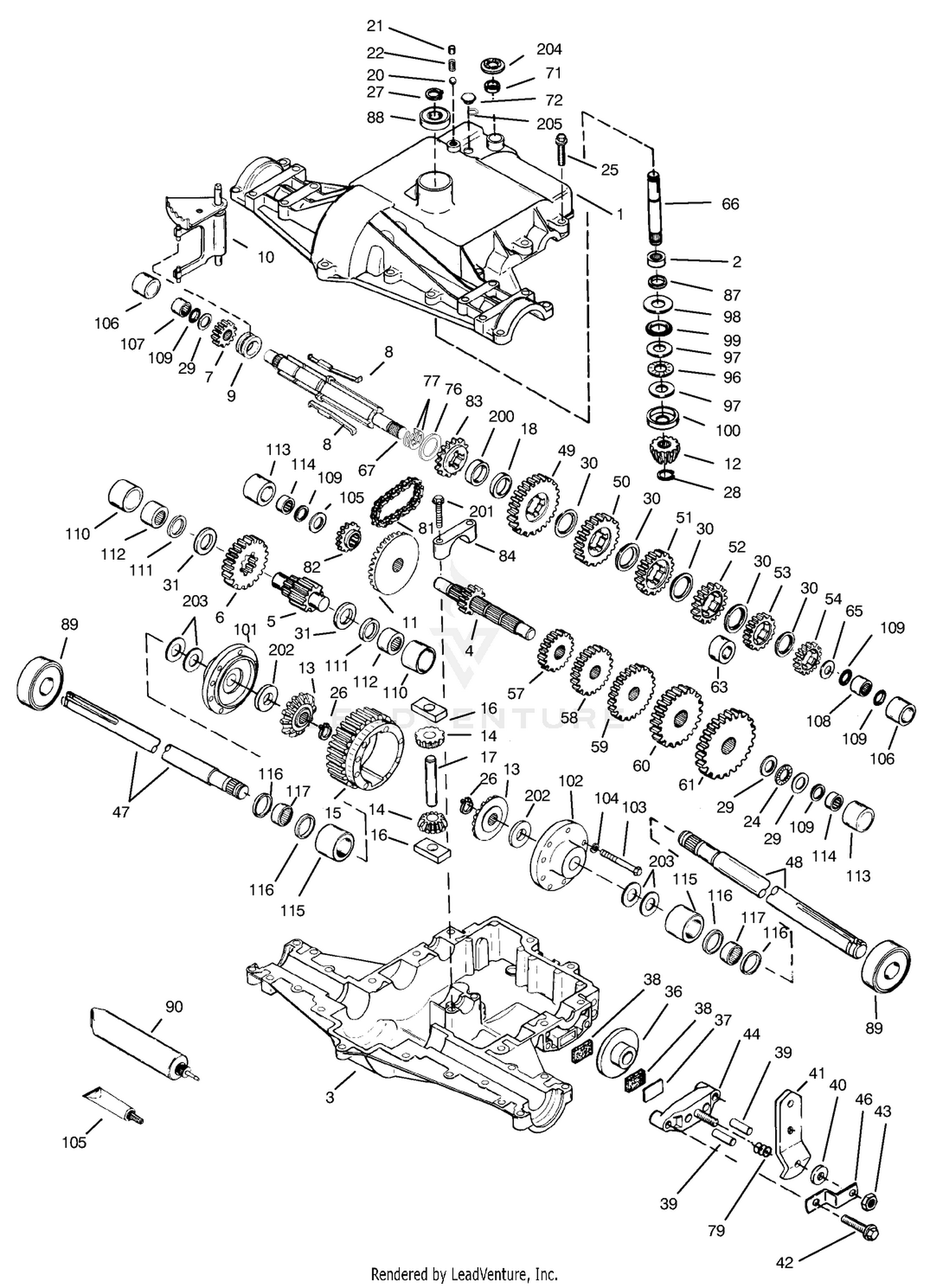 Peerless Transaxle 820-024