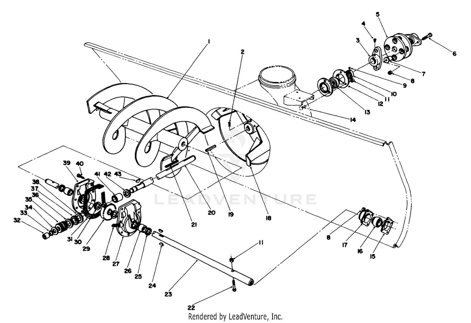 44" Snow Thrower Model No. 30761 (optional)(continued)