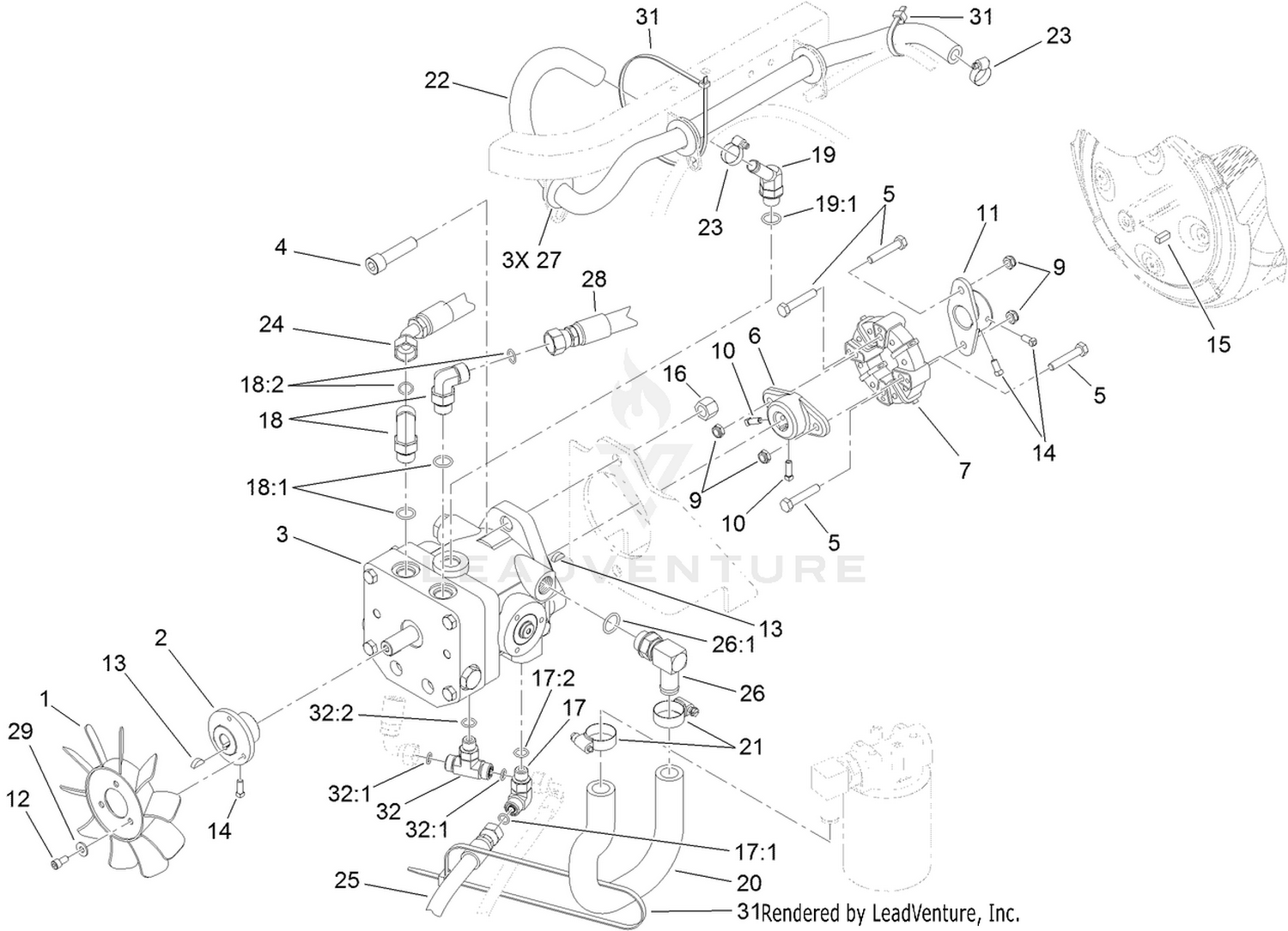 Pump and Coupling Assembly
