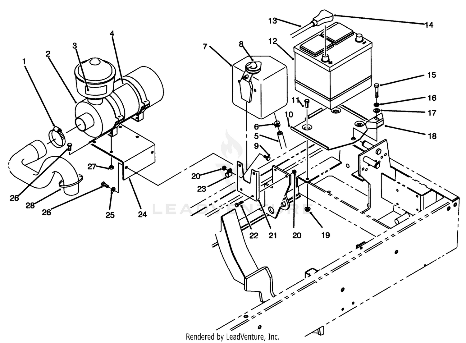 Engine Components Assembly