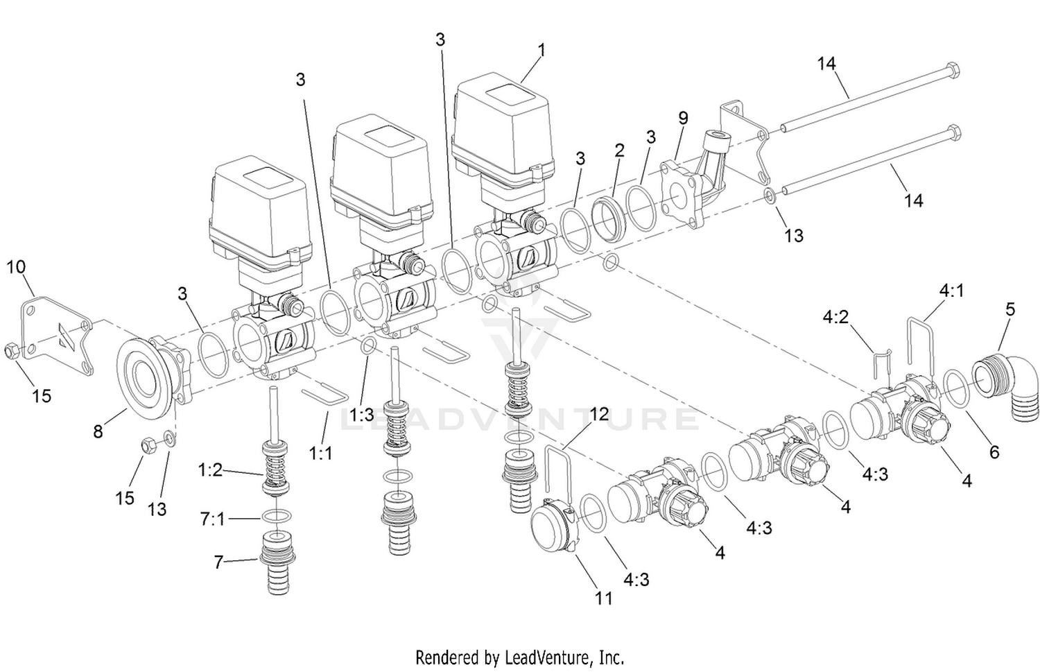 Manifold Valve W/Bypass Assembly