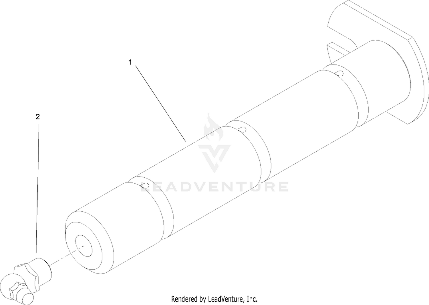 Hinge Pin Assembly No. 115-3259