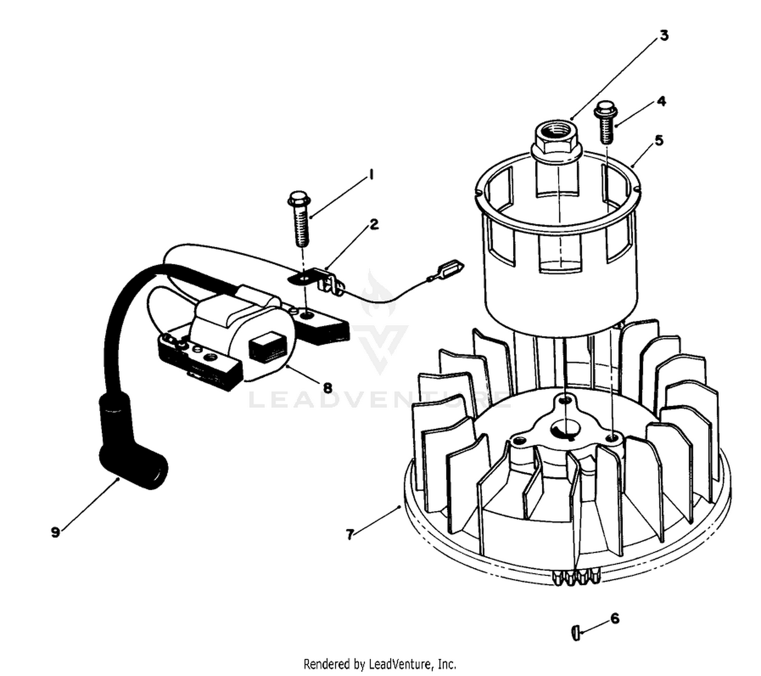 Magneto  Flywheel Assembly