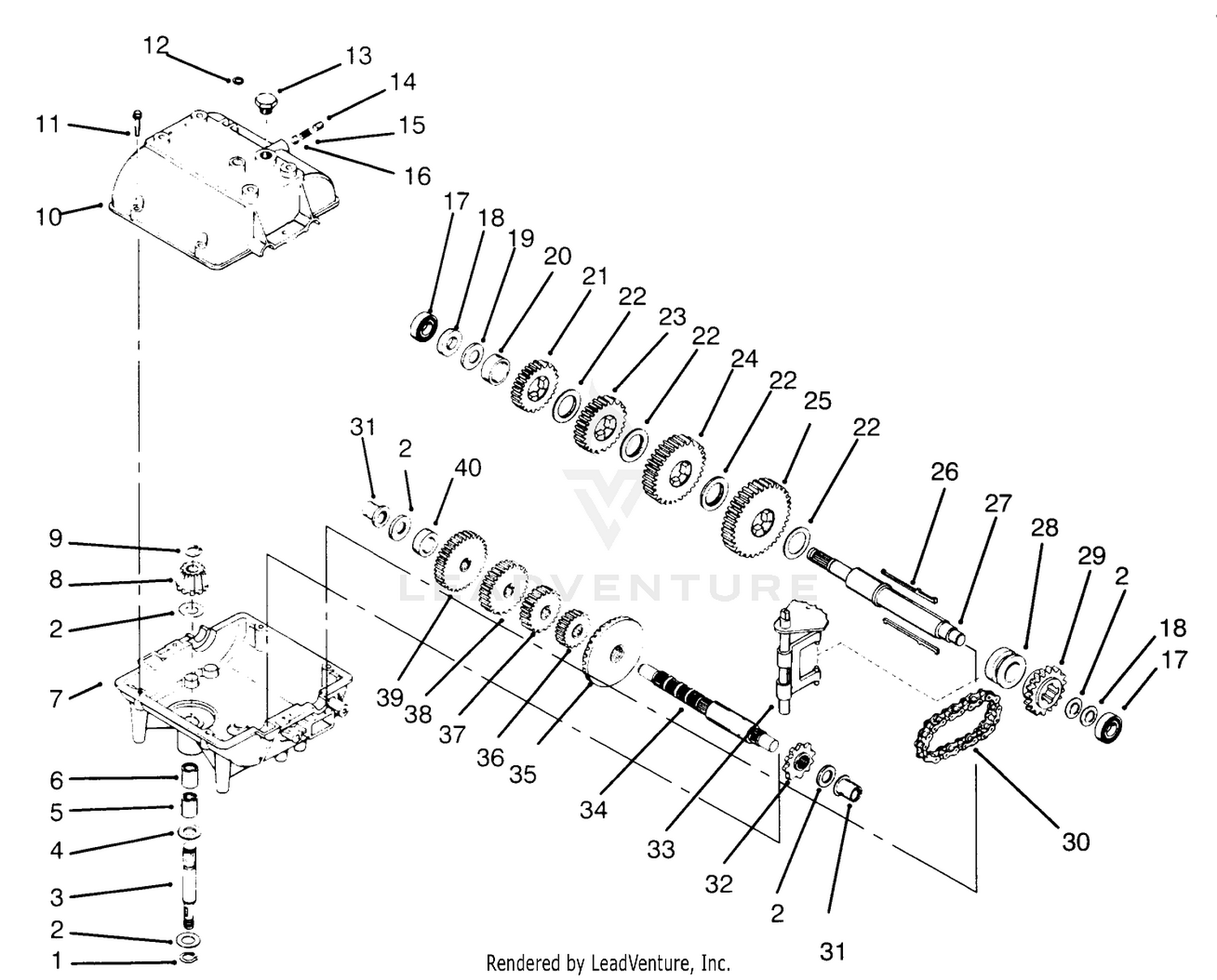 Peerless Transmission Model No. 700-039