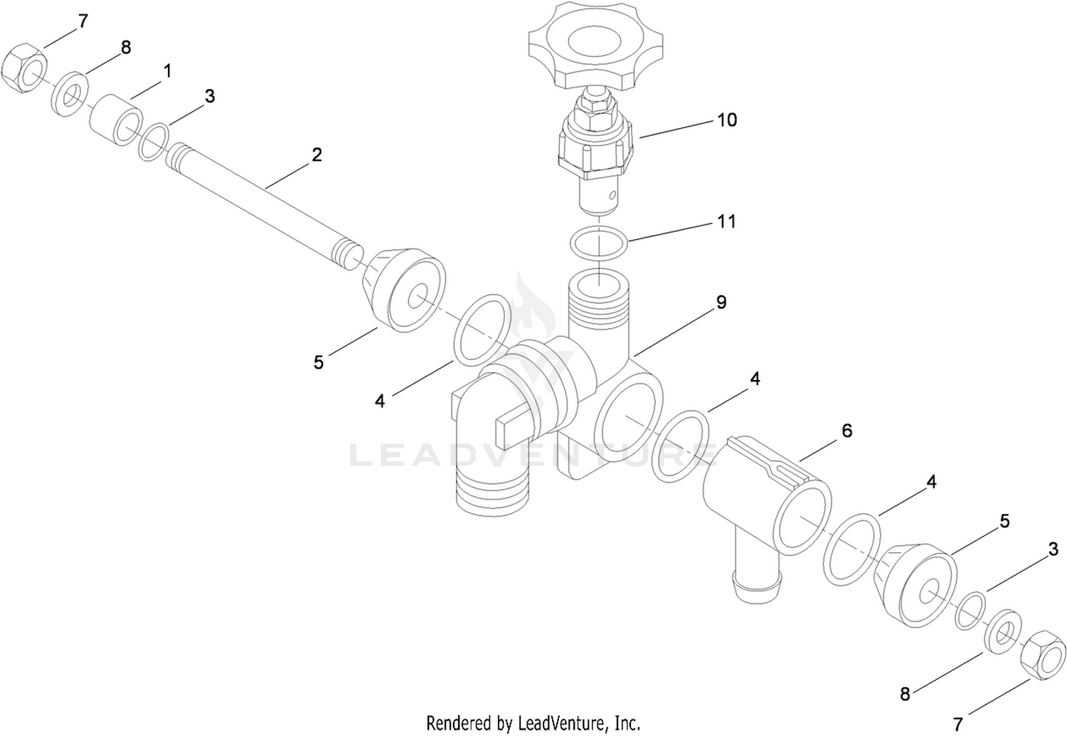 Pressure Control Valve Assembly No. 106-4883