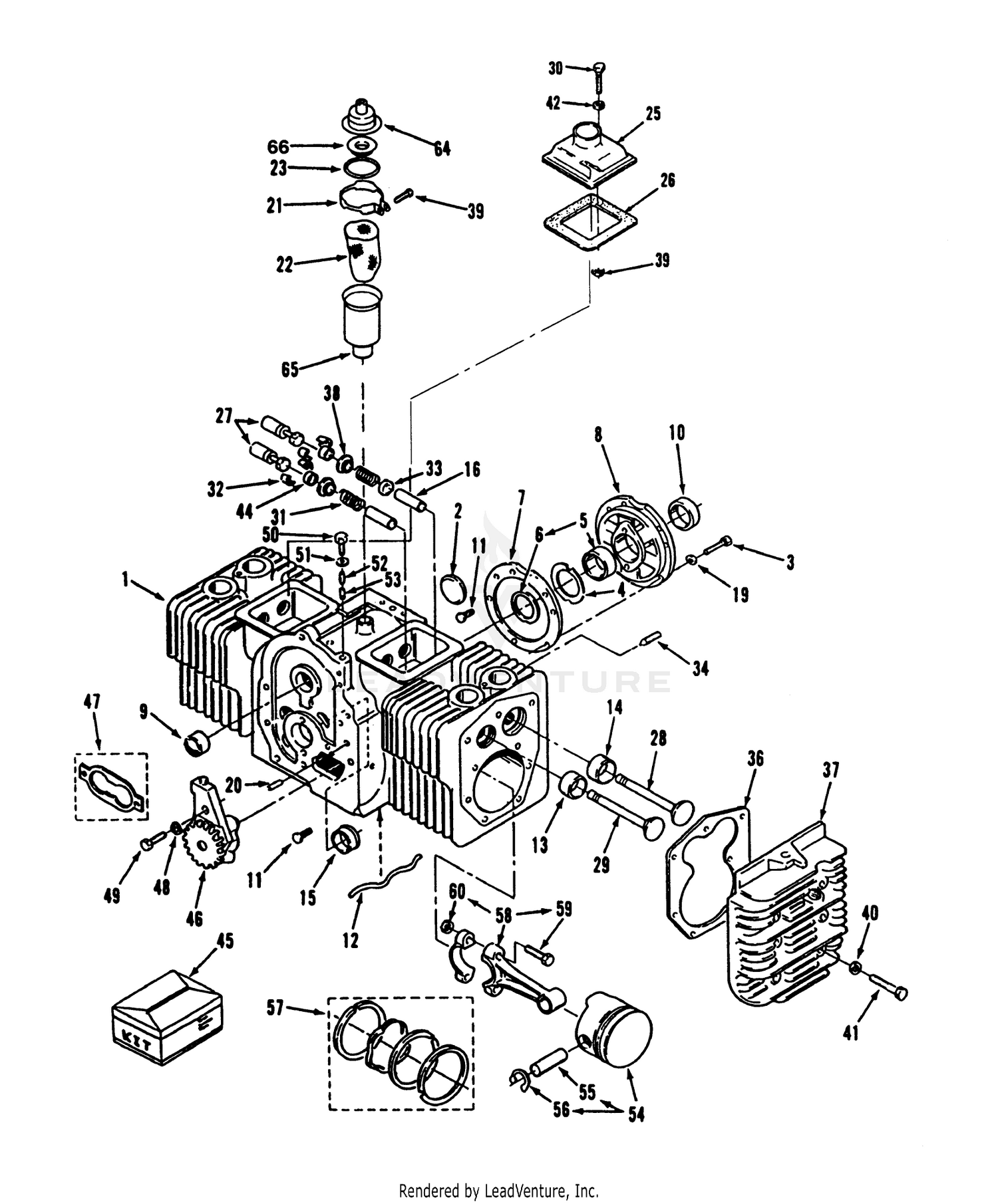 Engine Power Plus Cylinder Block