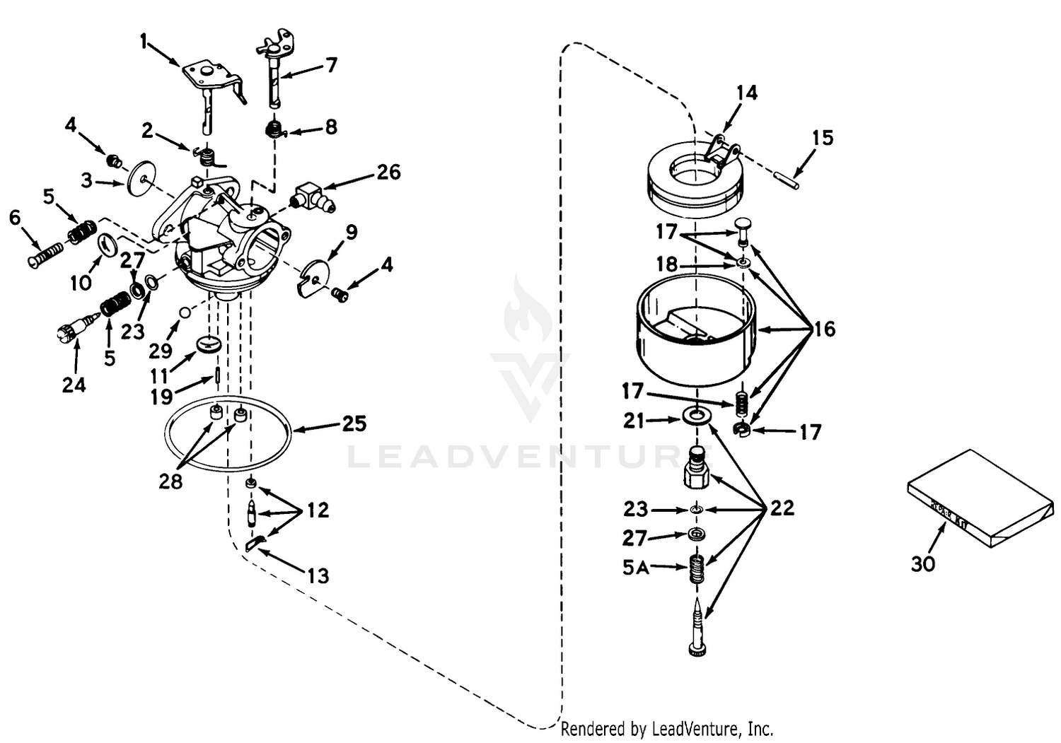 Carburetor No. 631581