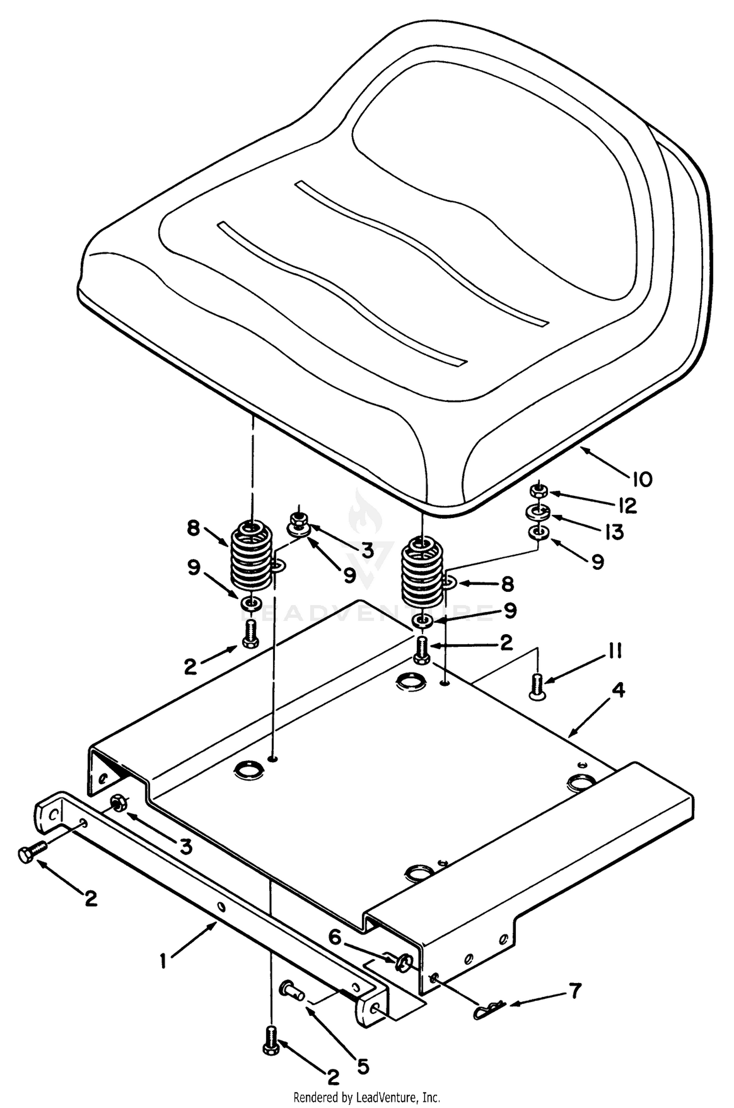 Seat  Suspension Assembly