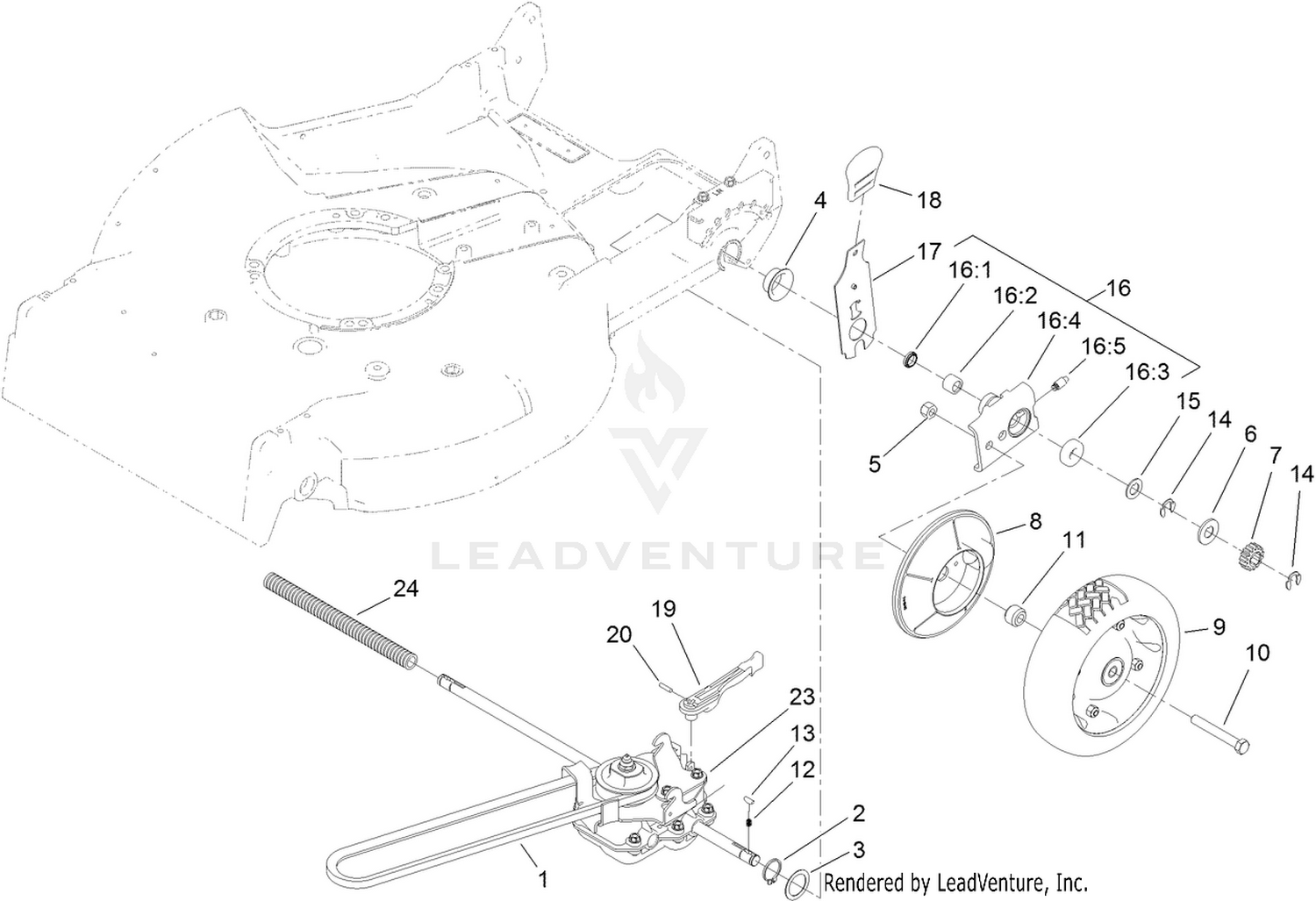 Gearbox and Axle Assembly