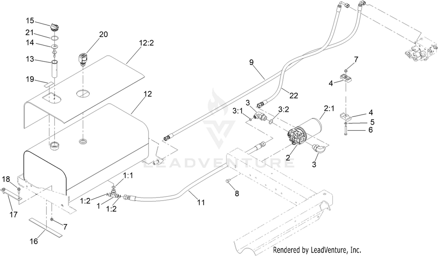 Hydraulic Tank Assembly