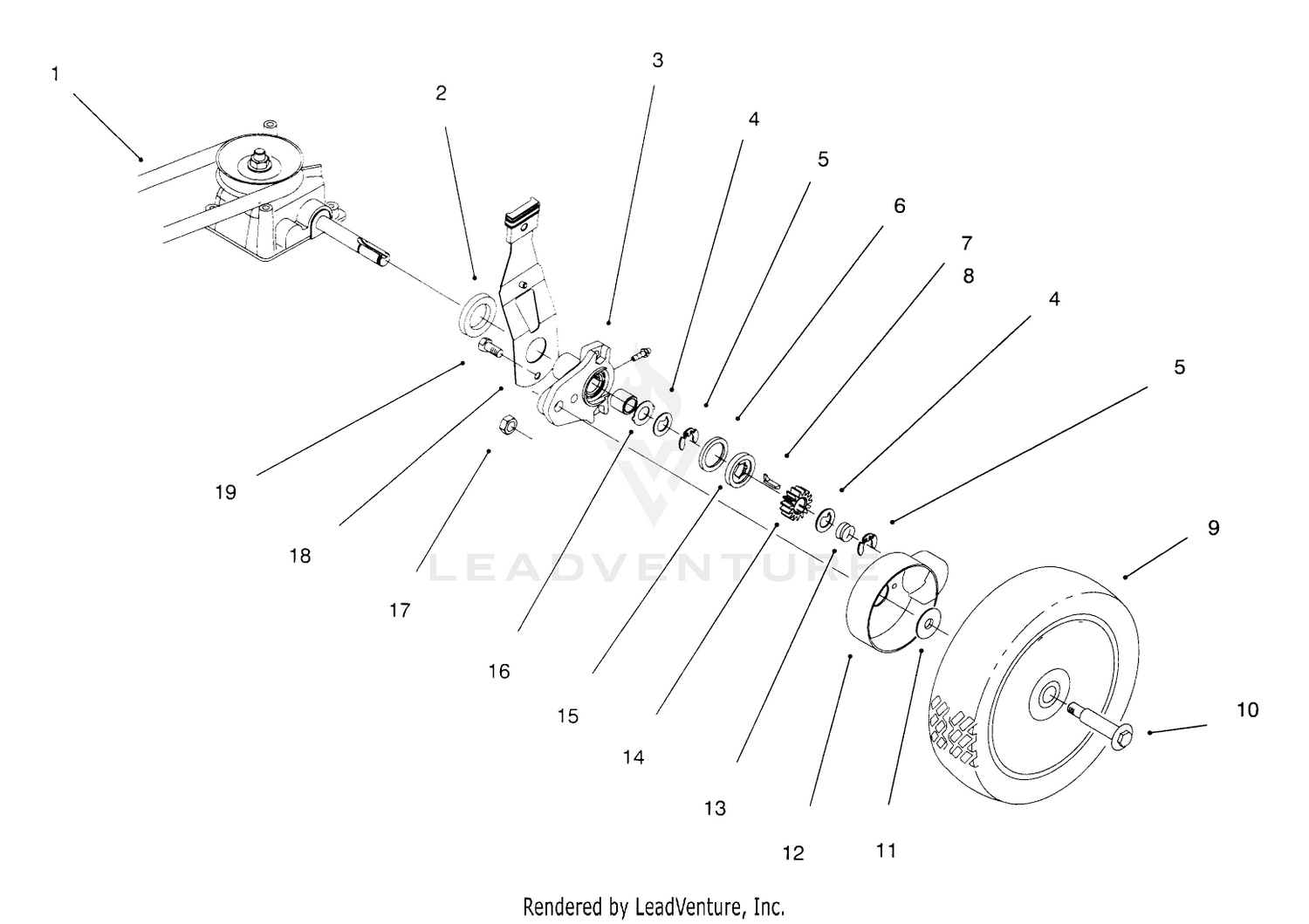 Rear Axle Assembly