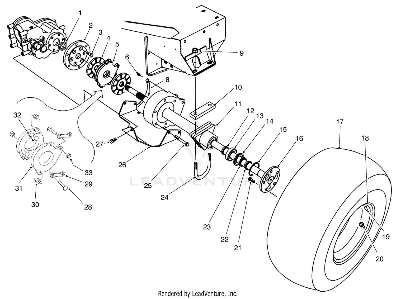 Front Axle Assembly