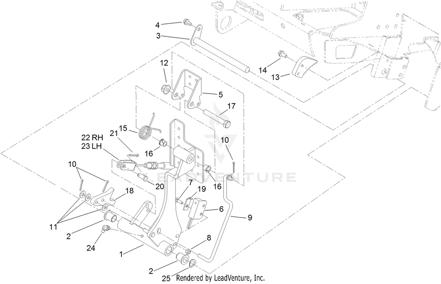 Brake Pedal Assembly