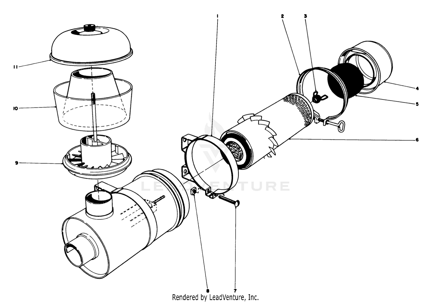 Air Cleaner Assembly No. 8-2329