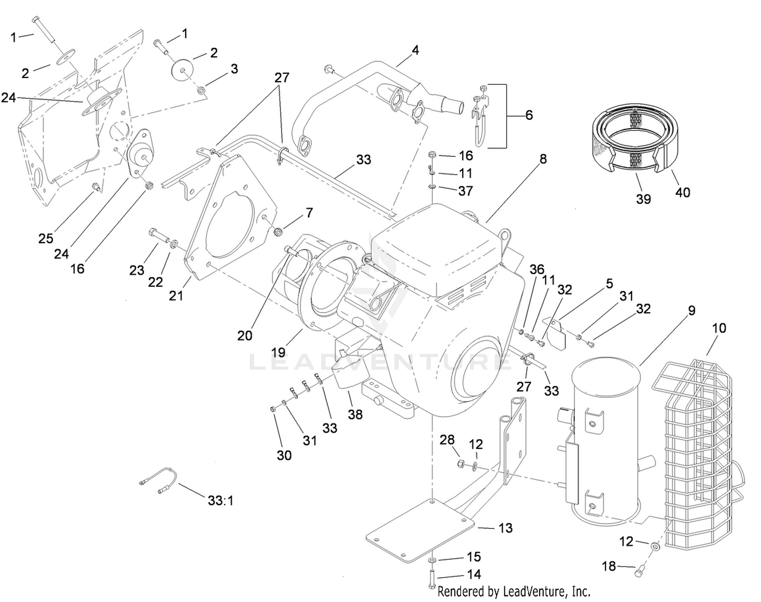 Engine Installation Assembly