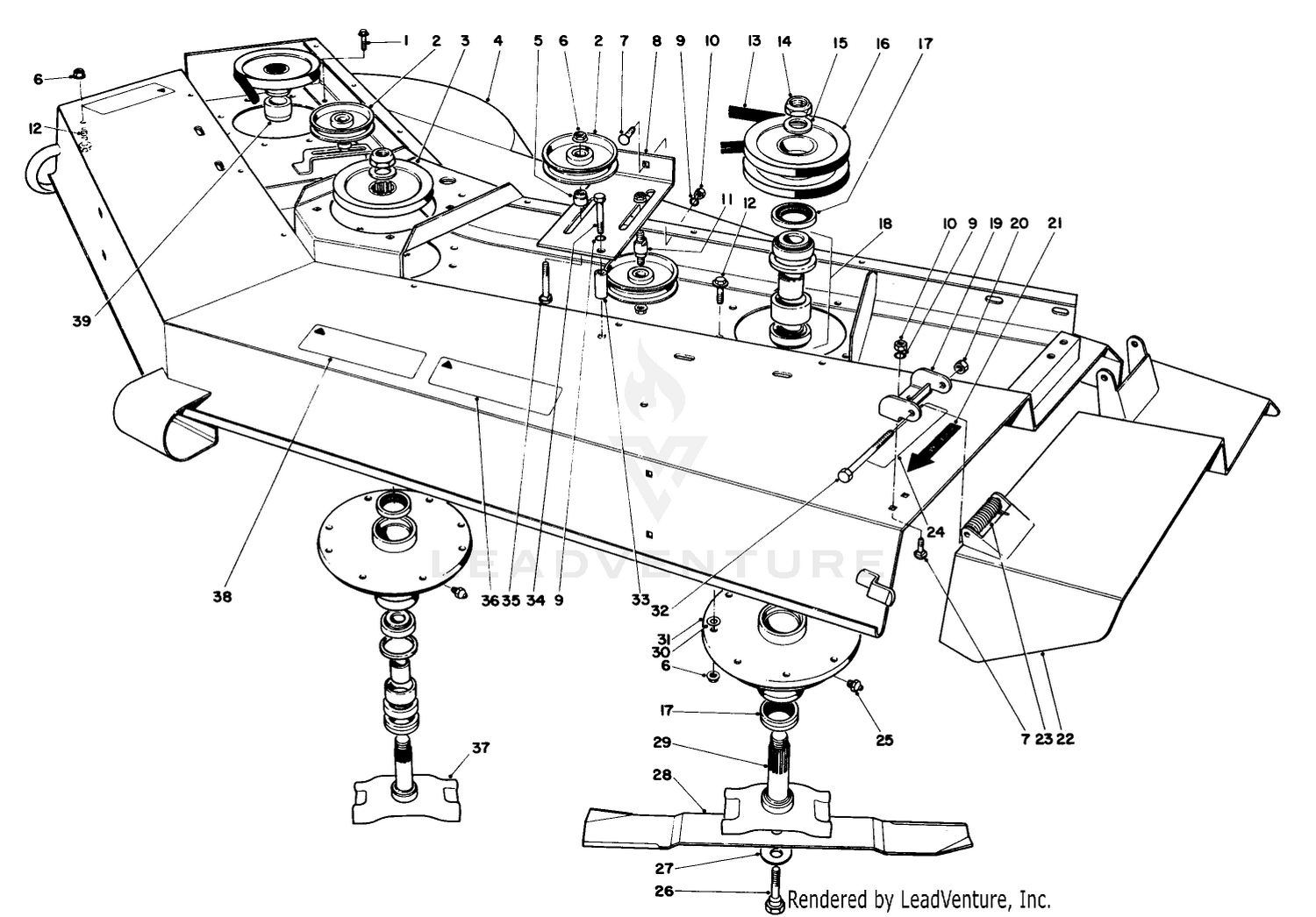 Cutting Unit Model No. 30721